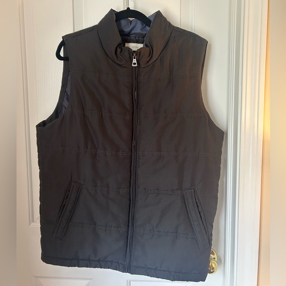 Weatherproof Other - Weatherproof Vintage 1948 Men's Charcoal Quilted Vest Size Large